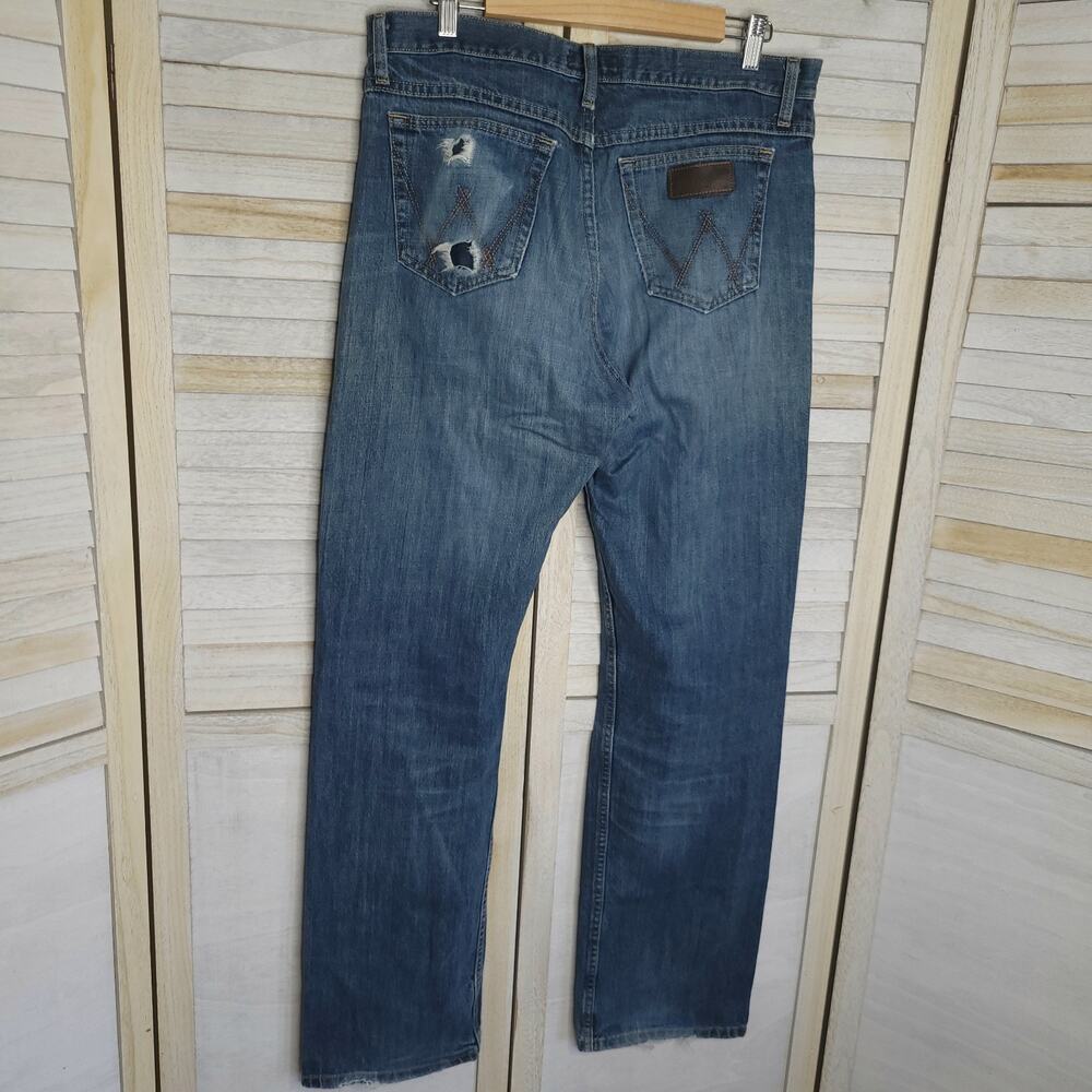 💛3/$15 Wrangler Jeans Mens 32x34 (ACTUAL 30X29) 20X 01 Competition Relaxed 30